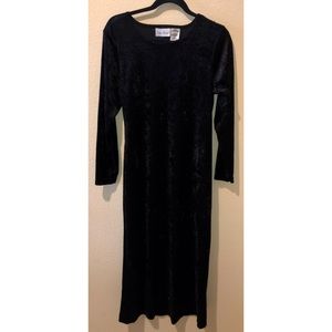 Vintage New Visions velvet dress